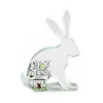 Easter Egg Hare Glass Sculpture